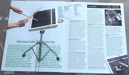 Roland-Late 80s promo lit R-8, S-770 etc